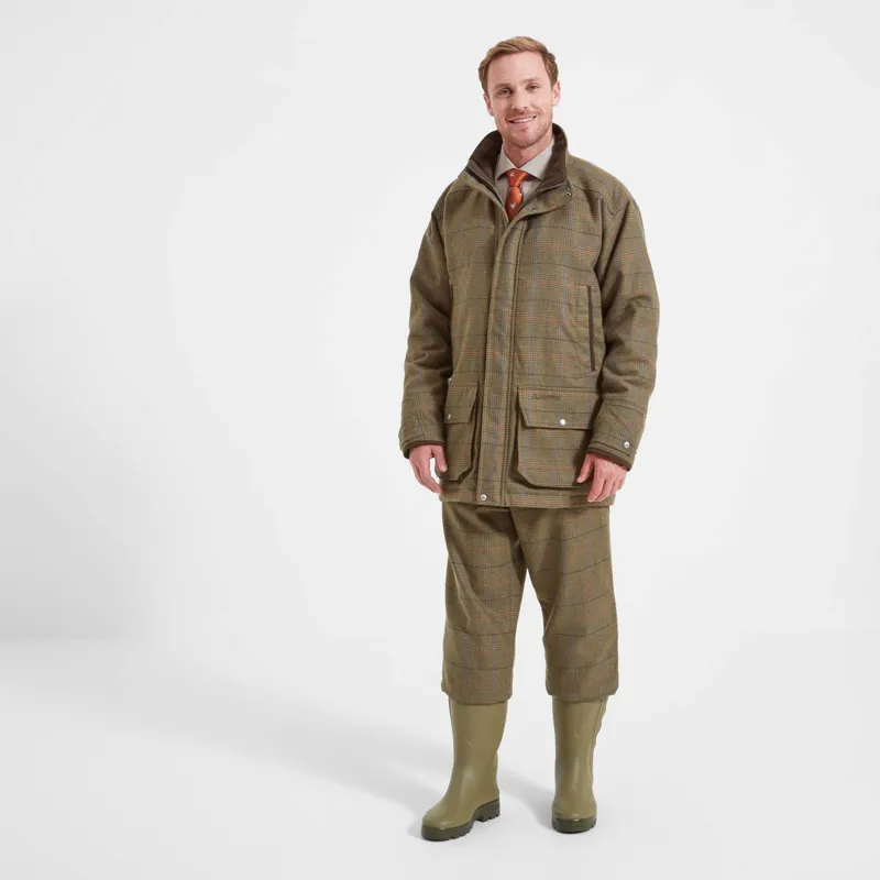 Schoffel Ptarmigan Tweed Classic Coat Arran-1